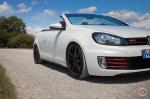 Volkswagen Golf GTi Cabriolet on Vossen Wheels (VPS-310) 2018 года